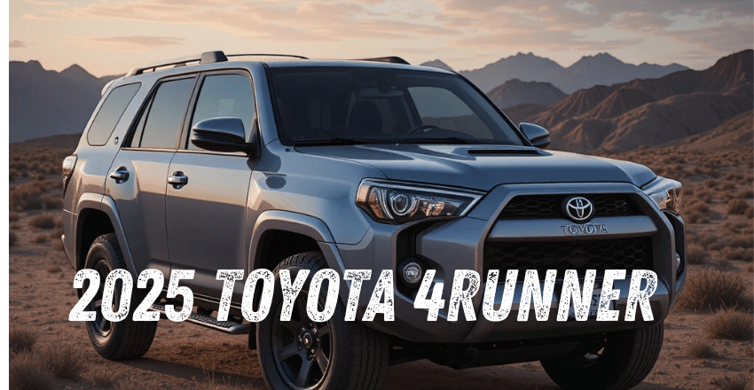2025 Toyota 4Runner: A Rugged Yet Modern SUV with Advanced Technology, Powerful Performance, Exceptional Off-Road Capability