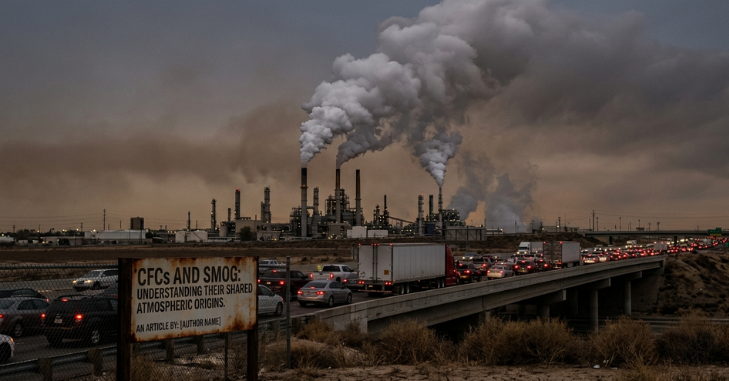 What Type of Pollution Includes CFCs and Smog?