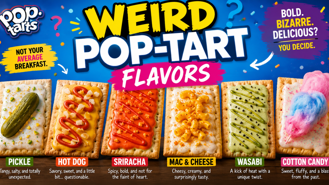 Weird Pop-Tart Flavors: All You Need to Know About Sweet vs. Savory Pop-Tart Experiments, How Weird Flavors Are Created, Limited Edition and Experimental Flavors, And Much More