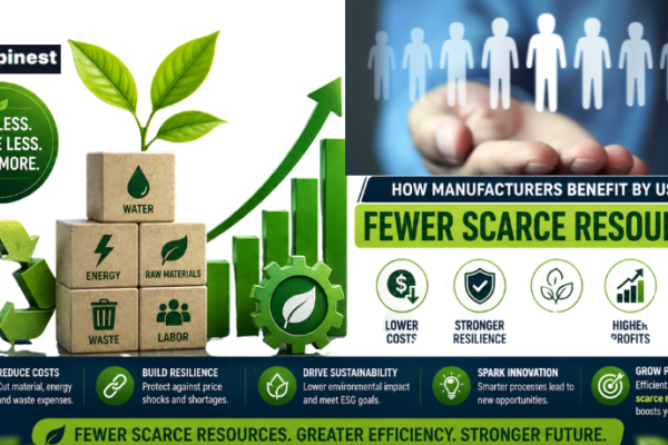 From Waste Reduction to Profit Growth: How Would a Manufacturer Benefit from Using Fewer Scarce Resources?