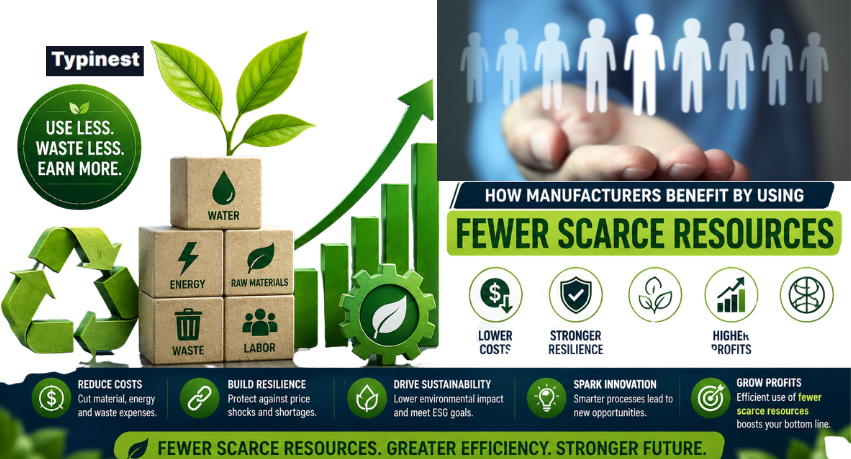 From Waste Reduction to Profit Growth: How Would a Manufacturer Benefit from Using Fewer Scarce Resources?