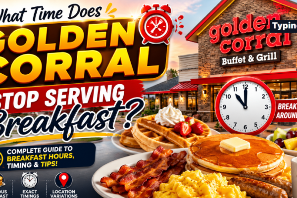 What Time Does Golden Corral Stops Serving Breakfast? Everything You Need to Know About Morning Buffet Timing, Service Hours, and Late Arrival Risks