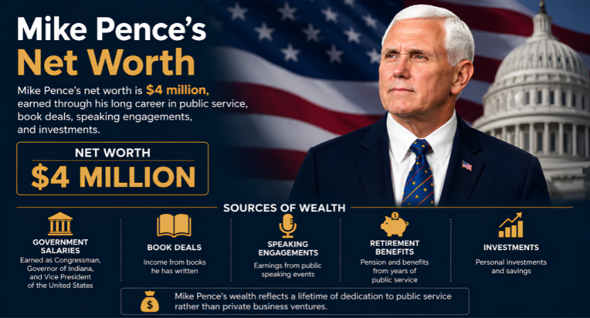 Mike Pence Net Worth: An Overview Of His Early Life And Education, Career, Physical Attributes, and Personal Life