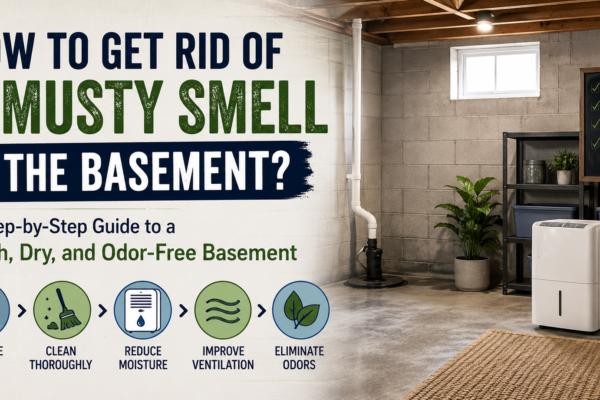 How To Get Rid Of A Musty Smell In The Basement? A Step-by-Step Guide To A Fresh, Dry, And Odor-Free Basement