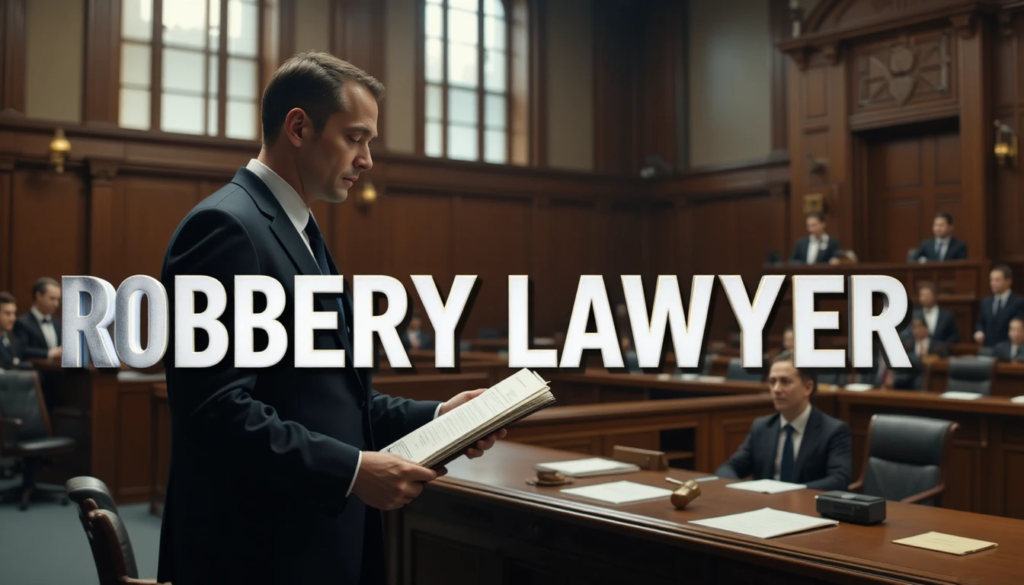 Robbery Lawyer: Defense Guide of Advanced Legal Strategy for Violent Felony Charges, Court Procedures, Evidence Analysis, and Constitutional Protection in Criminal Cases