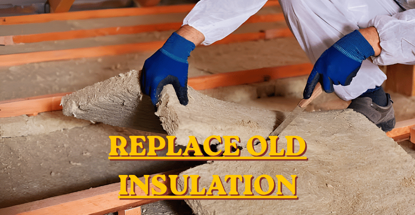 Step 11: Replace Old Insulation