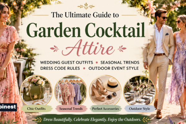 The Ultimate Guide to Garden Cocktail Attire for Wedding Guest Outfits, Seasonal Fashion Trends, and Outdoor Event Style