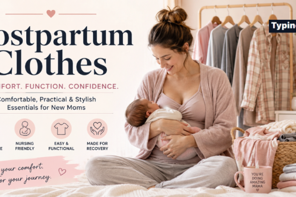 The Most Comfortable Postpartum Clothes for Sleeping, Nursing, Relaxing at Home, And Managing Everyday Life with a New Baby