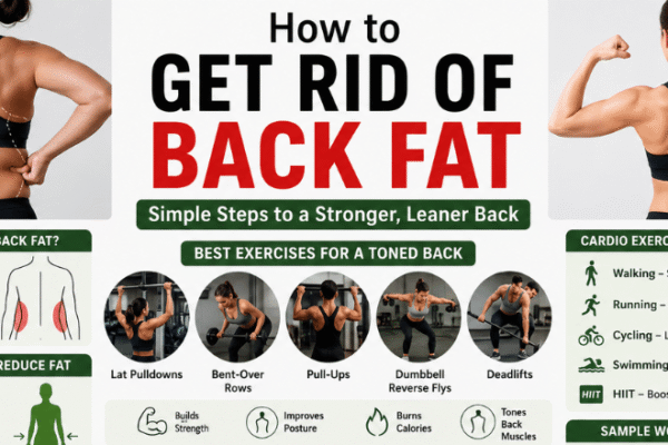 How to Get Rid of Back Fat: Complete Step-by-Step Guide to a Stronger, Leaner, More Toned Back Through Exercise, Nutrition