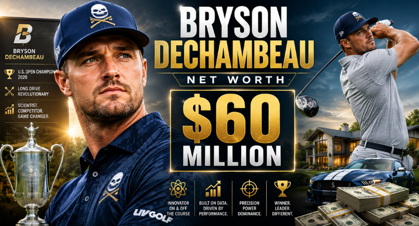 Bryson DeChambeau’s Net Worth: All You Need to Know About His Source of Income, Career, Assets, Life, Education, And Much More