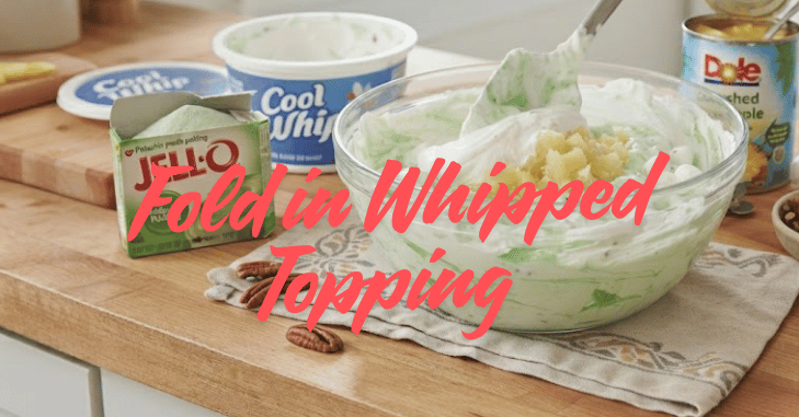 Step 3: Fold in Whipped Topping