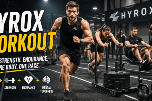 HYROX Workout: The Complete Guide to Training, Exercises, Race Preparation, Nutrition, Strength, Endurance, Recovery, and Performance Improvement