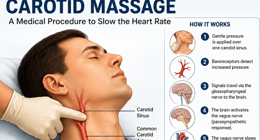 Carotid Massage: The Complete Guide to Benefits, Risks, Safety, SVT Relief, and When to Avoid It