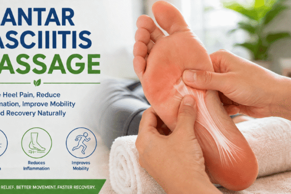 Plantar Fasciitis Massage: The Complete Guide to Relieving Heel Pain Naturally, Reducing Inflammation, Improving Mobility, and Speeding Recovery