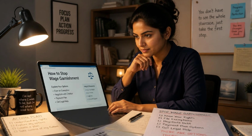 How Can I Stop a Wage Garnishment Immediately? A Complete U.S. Guide to 7 Fast Legal Options, Exemptions, Creditor Releases, and Bankruptcy
